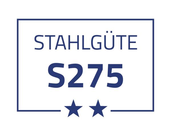 16m Flutlichtmast mit Zopf Ø 108 mm (konisch-rund, LPH 16 m) Flutlichtanlagen