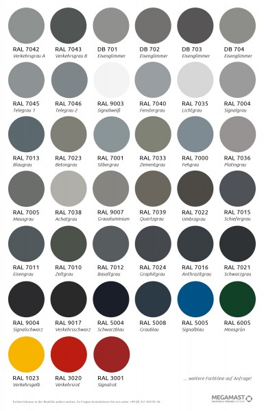 4m Laternenmast - Zopf Ø 60 mm (zylindrisch abgesetzt, Stahl verzinkt)